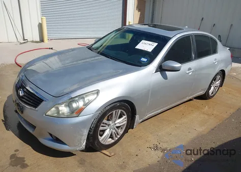 2013 Infiniti G37 Journey from USA, damaged, VIN JN1CV6AP2DM724240